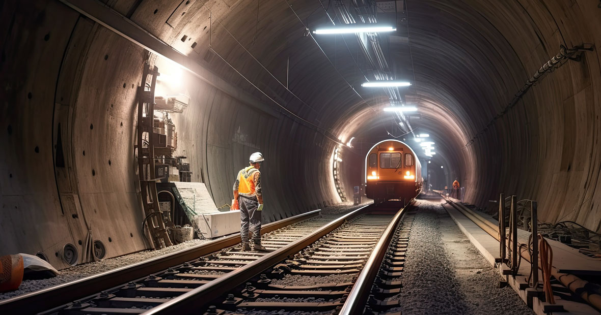 chantier ferroviaire