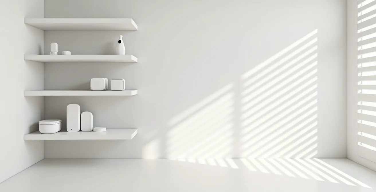 Vue d'ensemble d'un système de sécurité modulaire avec différents composants